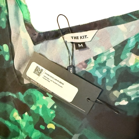 The Kit. NWT Kyle Dress in Lush Terrance Size Medium - Picture 4 of 5